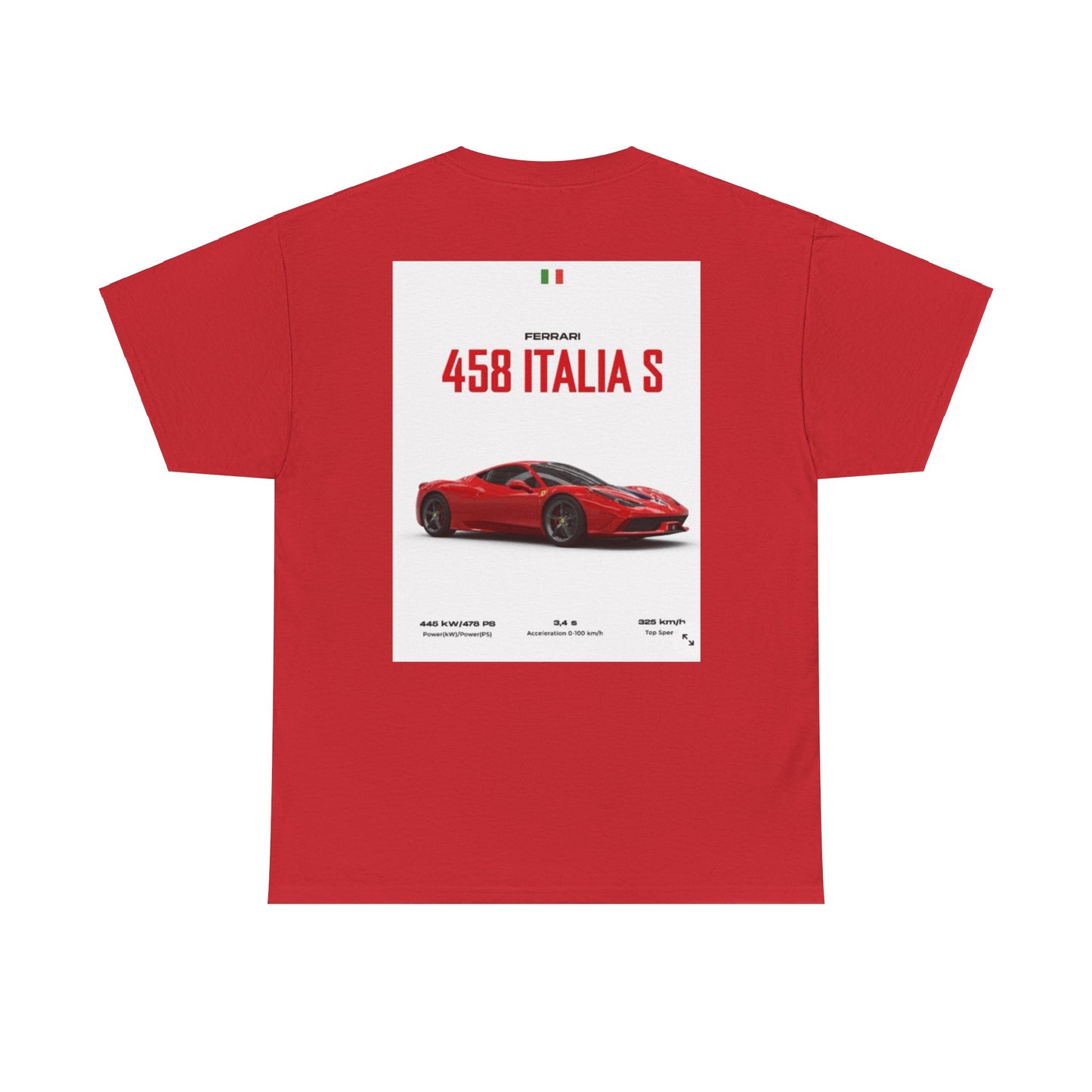 Zingetto 458 Italia S Ferrari Heavy Blend Oversized Tee