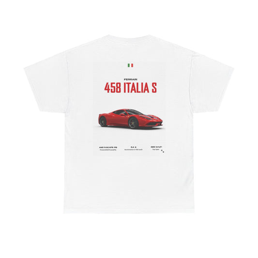 Zingetto 458 Italia S Ferrari Heavy Blend Oversized Tee